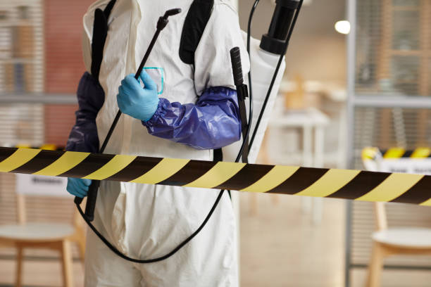 Professional Blood Cleanup technician working in Prairie Lea, TX